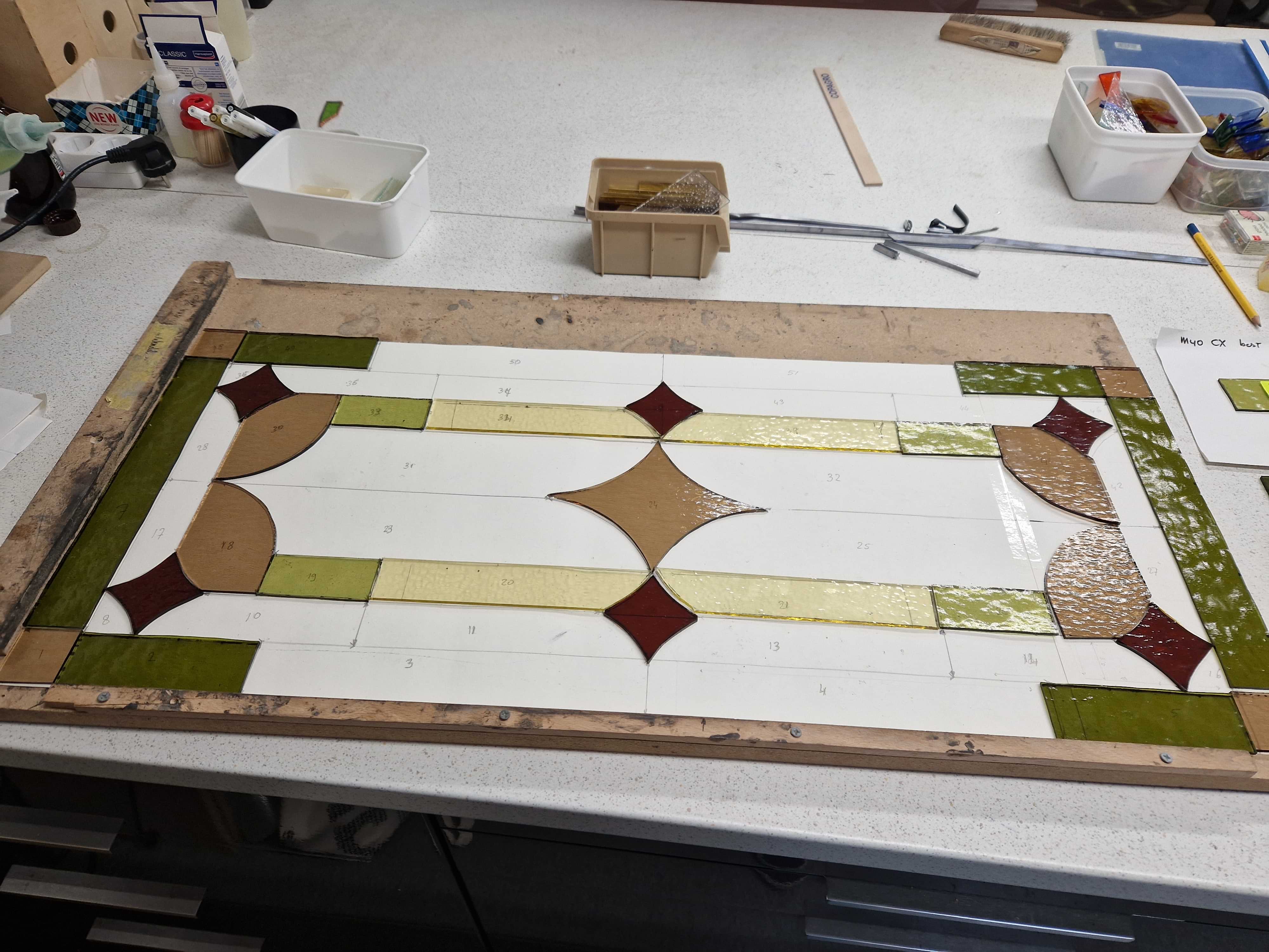 Glas in lood piece 5