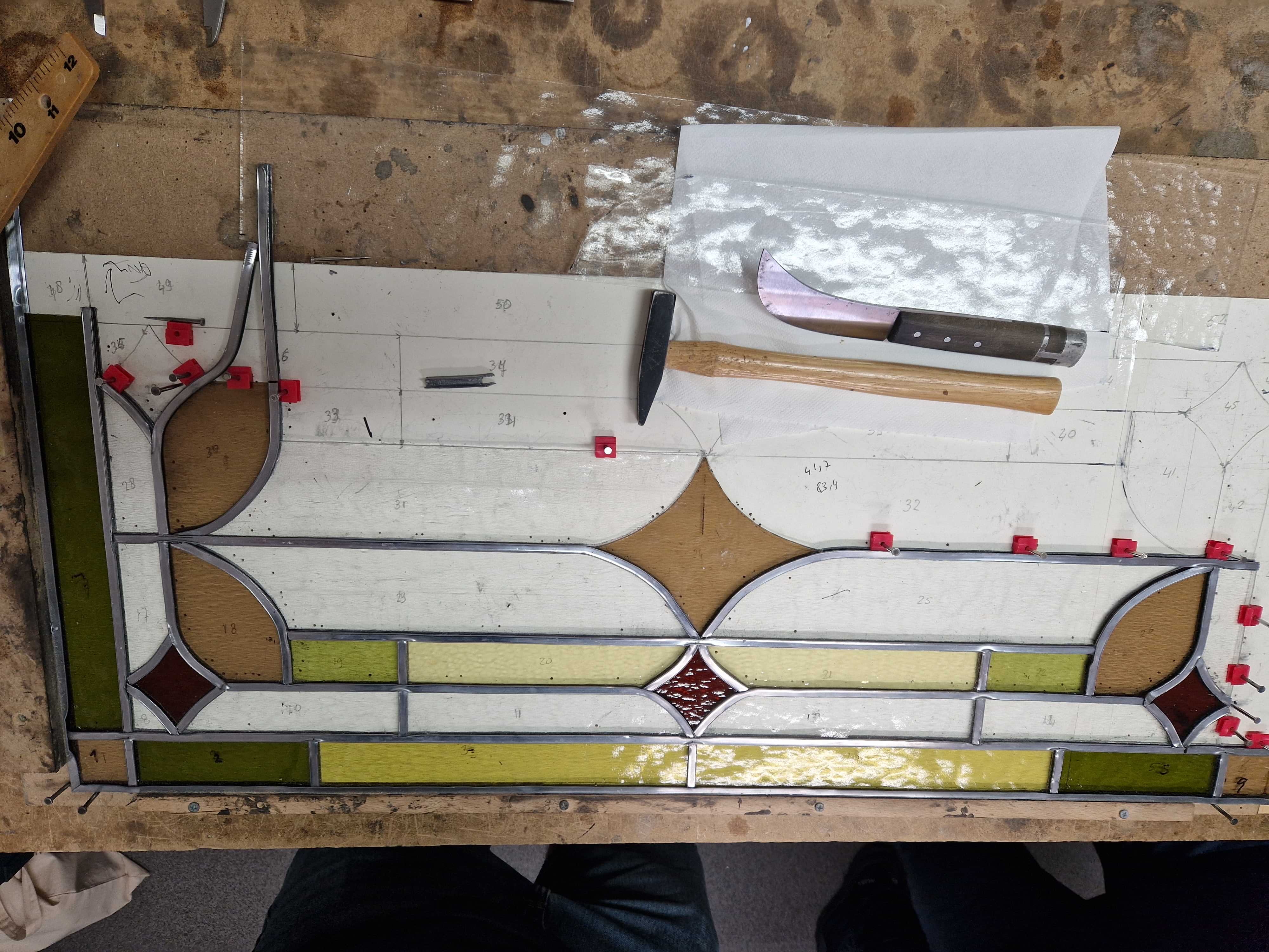 Glas in lood piece 8